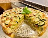 Foto del paso 12 de la receta Pastel con calabacín y salchichas “sin glúten”(Cake with zucchini and “gluten-free” sausages)