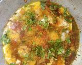 A picture of step 3 of Egg bhurji masala.