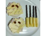 Foto del paso 7 de la receta: Momias de queso y escobas de chocolate