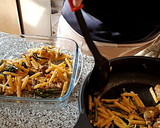 Foto del paso 9 de la receta: Pasta con Salteado de Verduras y Hamburguesa