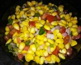 A picture of step 3 of Corn chat spice & yummy.