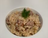 A picture of step 8 of Sausage And Fennel Risotto.