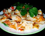 A picture of step 5 of Mike's Chilled Chunky Lobster Salad.