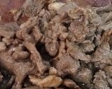 Gambar langkah 4 resipi Daging sambal kicap bersantan.