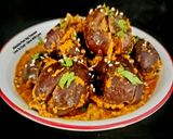 A picture of step 7 of Authentic Maharastrian Bharli Vangi - Stuffed Brinjal - Eggplant.