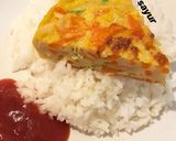 Foto langkah ke 5 dari resep Omelet Sayur.