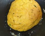 A picture of step 2 of Masala Poori.