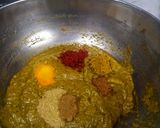A picture of step 2 of Hyderabadi paneer with Neer dosa.