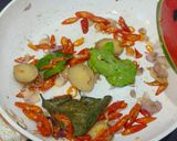 Foto langkah ke 3 dari resep Tumis Tahu & Kacang Panjang.
