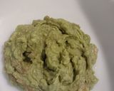 A picture of step 1 of Guacamole potato salad.