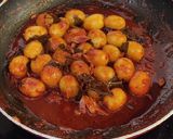 A picture of step 4 of Rambutan fruit pickle.