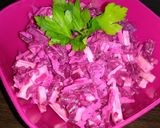 Фото кроку 4 до Салат из свеклы с яблоками и сыром.