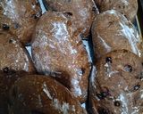 Foto langkah ke 6 dari resep Triple Dark Brownies Sourdough Bread.