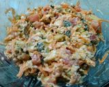 Foto del paso 5 de la receta: Pescado marinado al horno y ensalada fresca