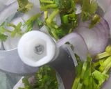 A picture of step 1 of Ranch Dressing Double Aloo Tikki Burger.
