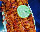 صورة لخطوة 6 من وصفة لي بروشيت تاع الكروفيت (Crevettes) المشرملة 🍤