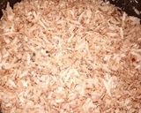 A picture of step 2 of Toasted Coconut flakes.