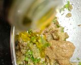 A picture of step 2 of Baba Ghanoush.