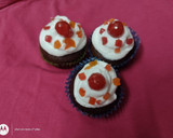 ரெட் வெல்வெட் கப் கேக்🧁🧁🧁 (Red velvet cupcake recipe in tamil) ரெசிபி ஸ்டேப் 11 புகைப்படம்