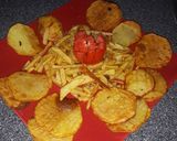 عکس مرحله 1 از دستور سیب زمینی خطی