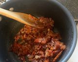 A picture of step 5 of Baingan Bharta.