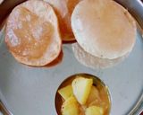 A picture of step 18 of Poori.
