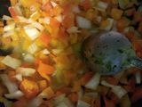 Tortitas de espinacas y garbanzos