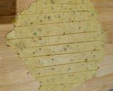 A picture of step 5 of Spiral Baati with Dal.