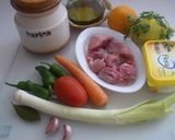 Foto del paso 1 de la receta Conejo con verduras al horno y gramola