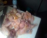A picture of step 1 of African Chicken Stew #festivedishcontest.