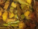 পাঁচ মিশালি সব্জীর কারি (panch mishali sabjir curry recipe in Bengali)