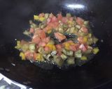 Foto del paso 6 de la receta: Pollo y batata en salsa de mostaza y tomate