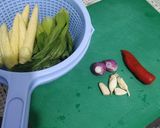 Foto langkah ke 1 dari resep Tumis Jagung Putren dan Pakcoy.
