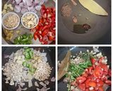 A picture of step 1 of Paneer Labadar.