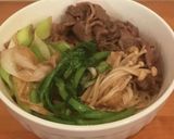 A picture of step 10 of Quick Yakiniku Rice Bowl with Whatever Veggies You Have.