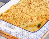 Foto do passo 4 de Legumes no forno com “natas” e broa