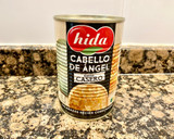 Foto del paso 1 de la receta: Pastel con coca de almendras, cabello de ángel y ganaché