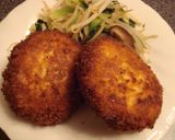 A picture of step 4 of Chicken Mince Cutlets with Tofu and Cabbage.