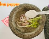 รูปขั้นตอนการทำที่ 2 ของ ขนมปังหน้าหมู