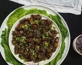 A picture of step 11 of Fiber Rich Palak Patra (Spinach leaves Patra).