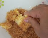 A picture of step 2 of Kunafeh.