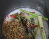 Foto langkah ke 3 dari resep Nasi Liwet Teri Rice Cooker.