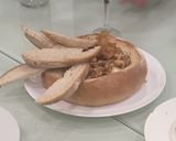 Foto del paso 8 de la receta: Fondue de queso camembert en pan de pagés al horno