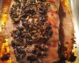 A picture of step 7 of Meat Loaf with Olive Tapenade.