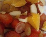 A picture of step 2 of Mixed fruits salad.