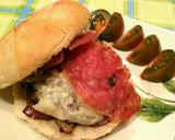 Foto del paso 5 de la receta: Hamburguesa con queso azul y jamón serrano