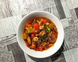 Foto langkah ke 4 dari resep Tumis Cumi Asin Cabe Gendot.