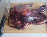 Foto del paso 4 de la receta Paella de arroz con pulpo y gambas