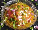 A picture of step 5 of Tomato Bharta.
