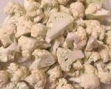 Foto del paso 1 de la receta: Pastas de coliflor en salsa blanca